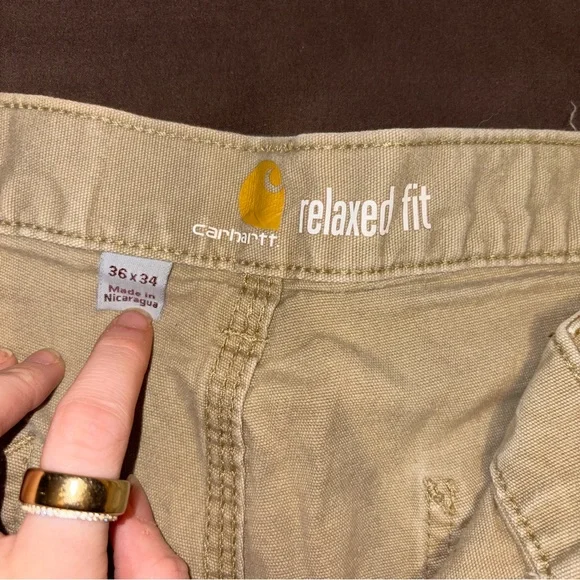 Carhartt Tan Cargo Pants - Picture 3 of 3
